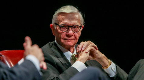 Reveley as moderator